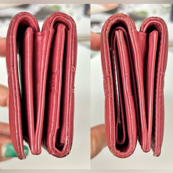 DIOR Cannage Quilted Compact Trifold Wallet ๐โค๏ธ๐ฅ - Picture 16 of 17